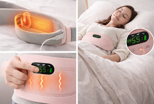 Ceinture chauffante pour soulager les règles douloureuses